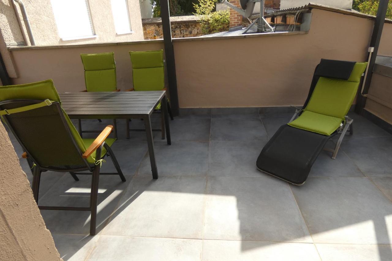 Dachterrasse Appartement Schwandorf in Bayern Buitenkant foto
