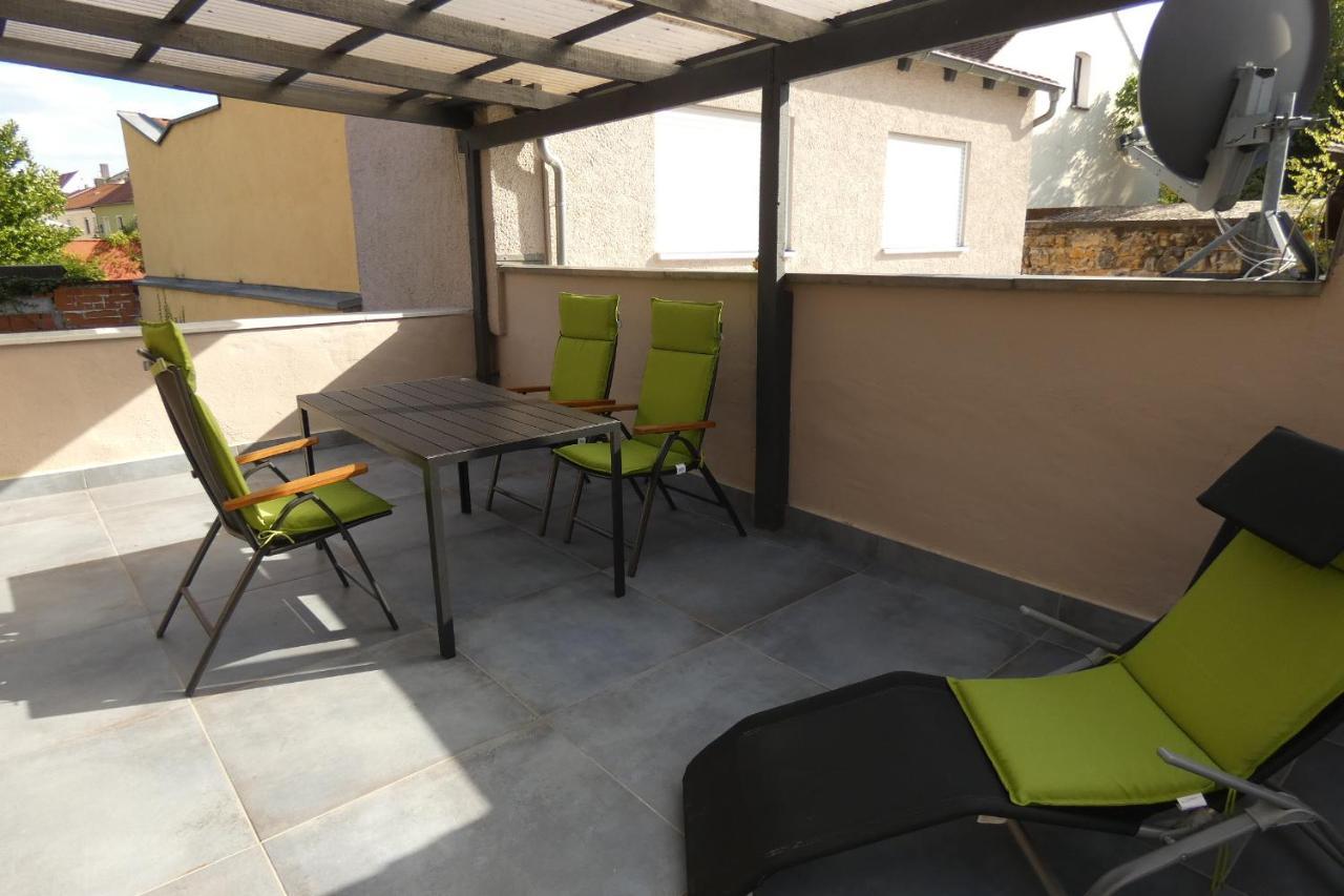 Dachterrasse Appartement Schwandorf in Bayern Buitenkant foto