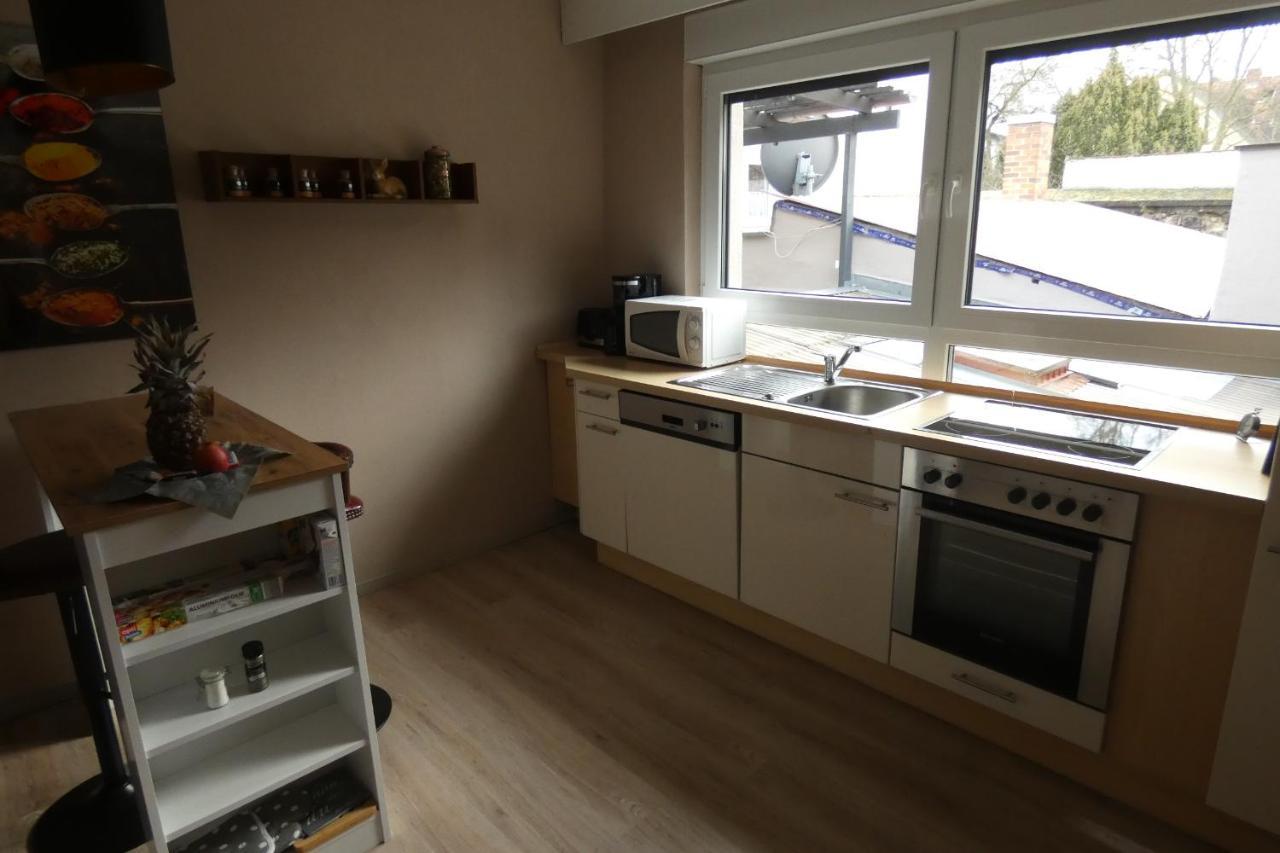 Dachterrasse Appartement Schwandorf in Bayern Buitenkant foto